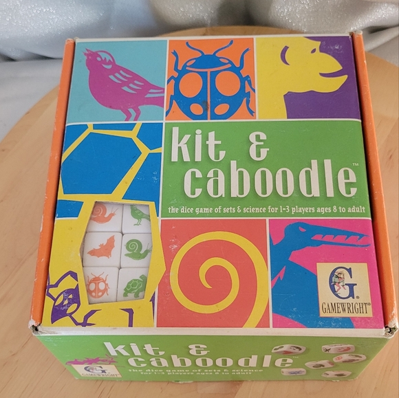 New Open Box Kit & Caboodle  Similar to Yahtzee Dice Family Game Kids Holiday - Picture 1 of 16